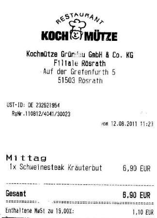 soie Hffner Kochmtze Restaurant